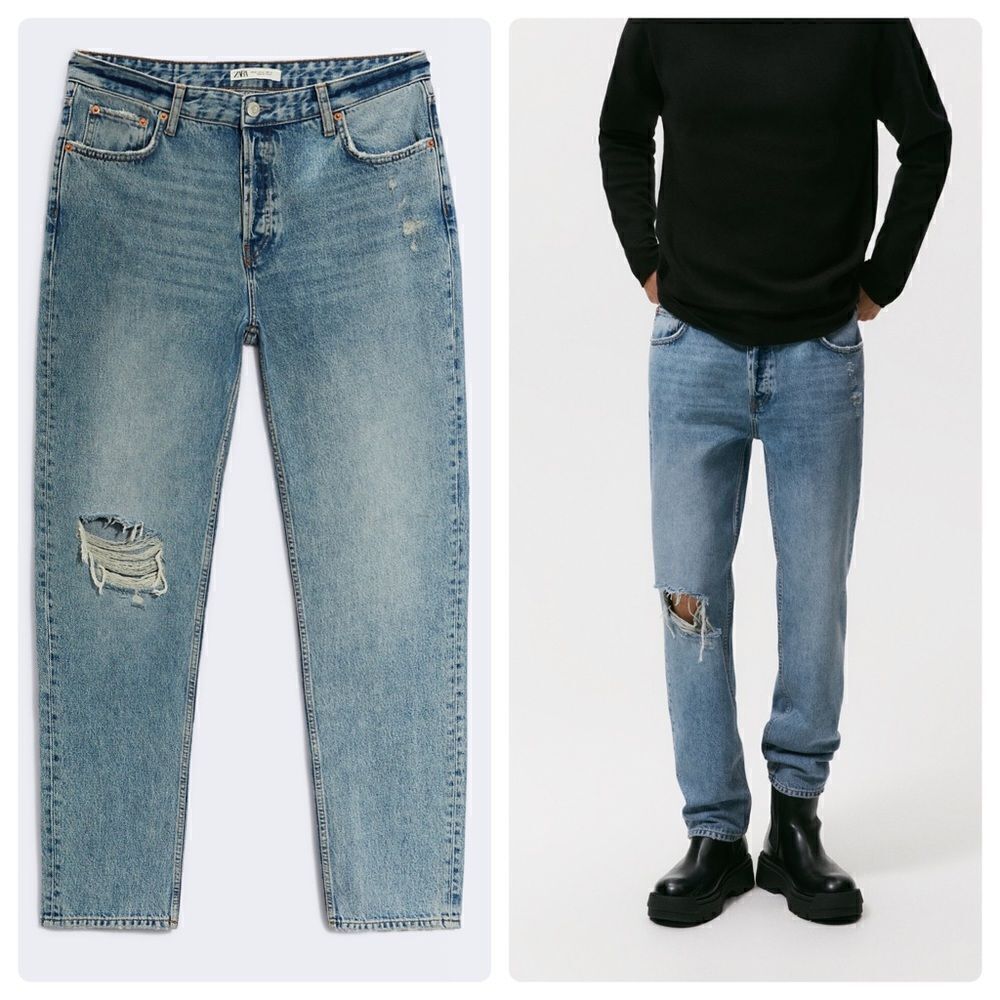 ZARA STRAIGHT FIT JEANS